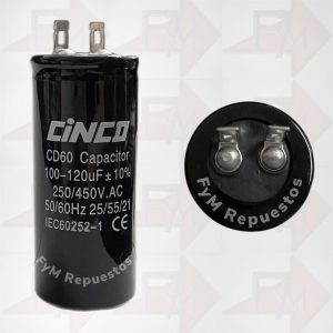 Condensador de Partida 100-120UF