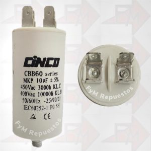 Condensador Permanente 10UF