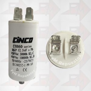 Condensador Permanente 12.5UF
