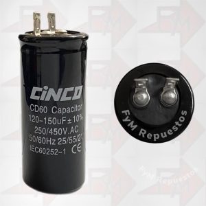 Condensador de Partida 120-150uf