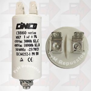 Condensador Permanente 1UF