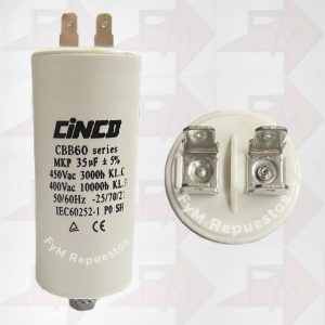 Condensador Permanente 35UF