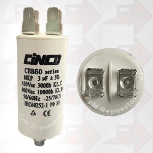 Condensador permanente 3UF