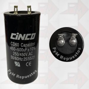 Condensador de Partida 450-500UF