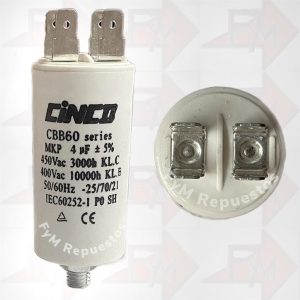 Condensador Permanente 4UF