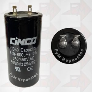 Condensador de Partida 500-600UF