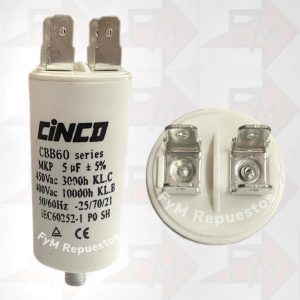 Condensador Permanente 5UF