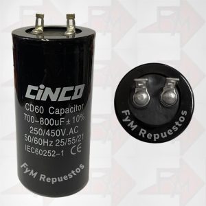 Condensador de Partida 700-800UF