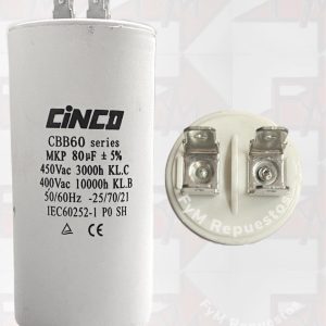 Condensador Permanente 80UF
