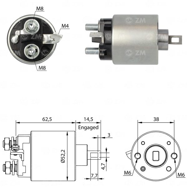 Solenoide ZM-410