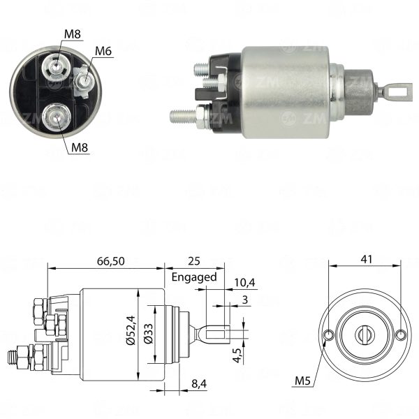 Solenoide ZM-4381