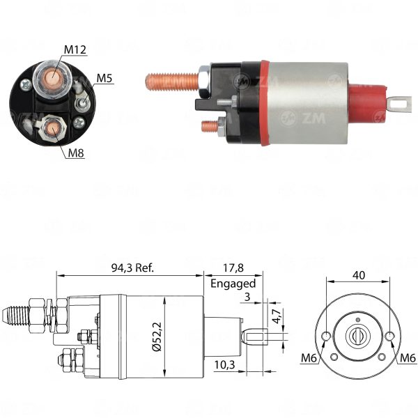 Solenoide ZM-486