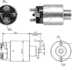 Solenoide ZM-6995
